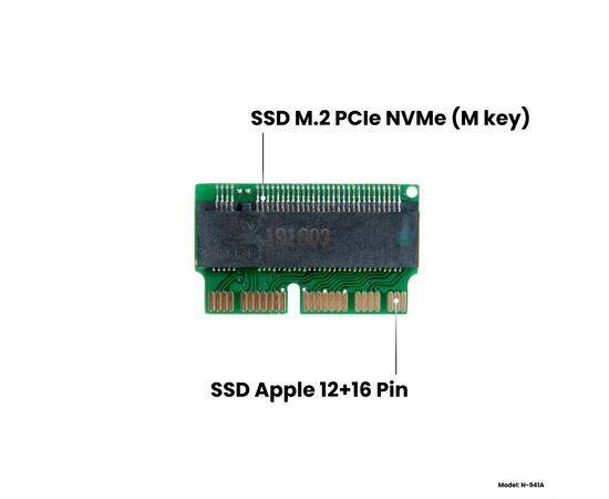 Переходник для SSD M.2 NVMe на SSD Apple 2013 - 2017 / NFHK N-941A