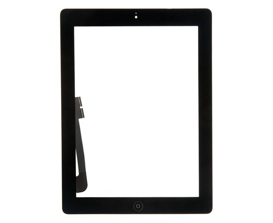 Тачскрин с кнопкой HOME iPad 3 / A1416 A1430 A1403 черный / AAA, изображение 2