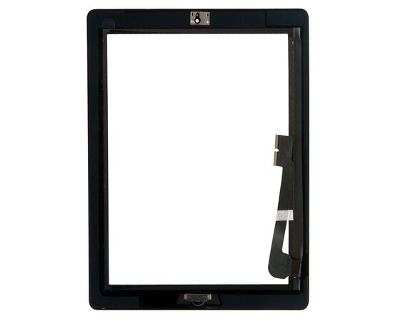 Тачскрин с кнопкой HOME iPad 3 / A1416 A1430 A1403 черный / AAA