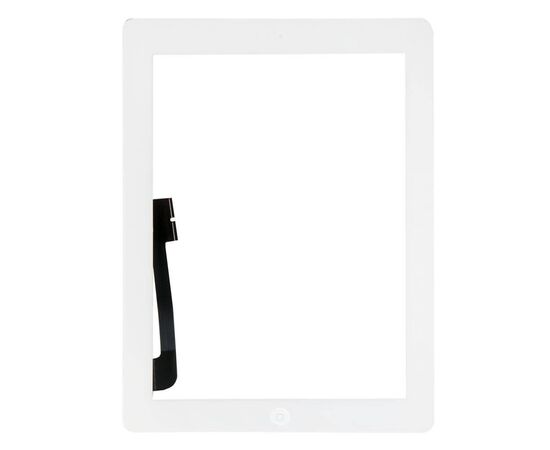 Тачскрин iPad 3 с кнопкой HOME / белый / AAA