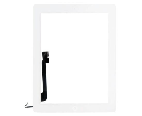 Тачскрин с кнопкой HOME iPad 4 / A1458 A1459 A1460 белый / AAA