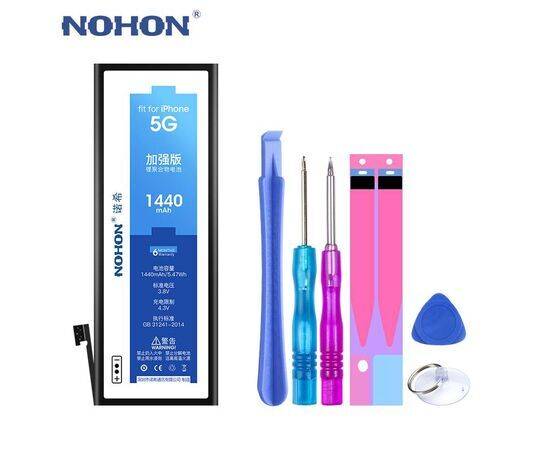 Аккумулятор NOHON iPhone 5 / 1440mAh + набор для замены, изображение 4