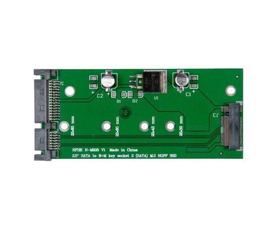 Переходник для SSD M.2 SATA в разъем SATA3 / NFHK N-M205