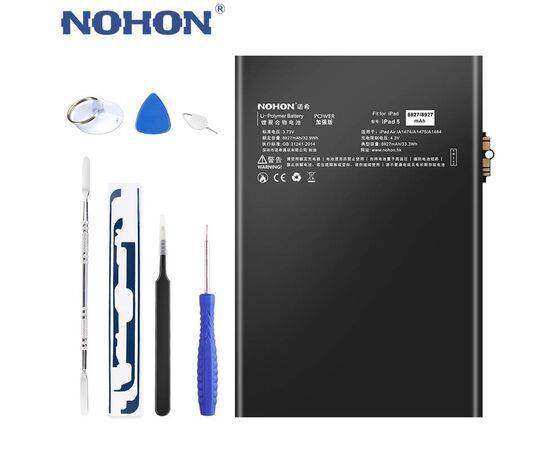 Аккумулятор NOHON iPad Air / iPad 5 (2017) / 8927mAh A1484 + набор для замены, изображение 3