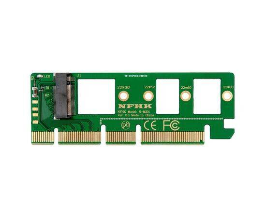 Плата расширения для SSD M.2 NVMe в разъем PCIe x16 / NFHK N-M201-G