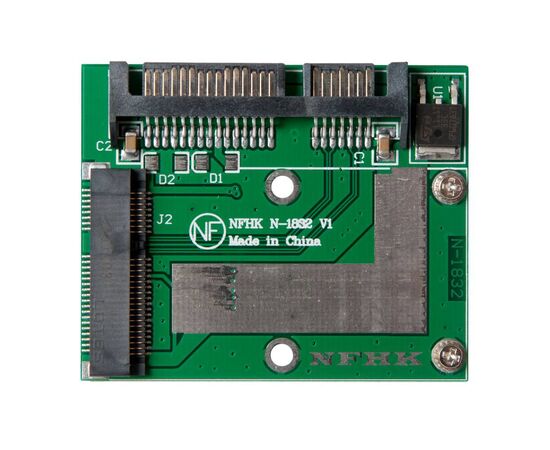 Переходник для SSD mSATA для установки в разъем SATA3 / NFHK N-1832 V1