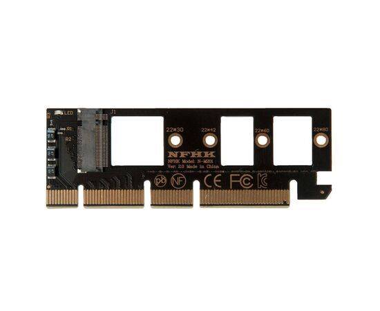 Плата расширения для SSD M.2 NVMe в разъем PCIe x16 / NFHK N-M201-B