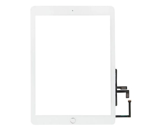 Тачскрин с кнопкой HOME iPad 5 (2017) / белый / A1822 A1823 821-1893 / AAA