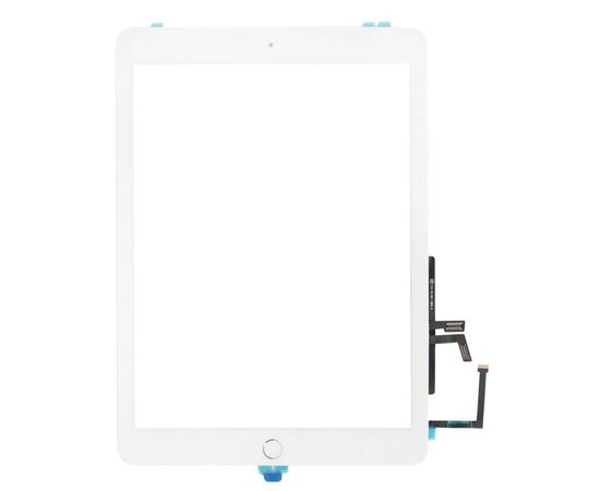 Тачскрин с кнопкой HOME iPad 5 (2017) / белый / A1822 A1823 821-1893 / OEM