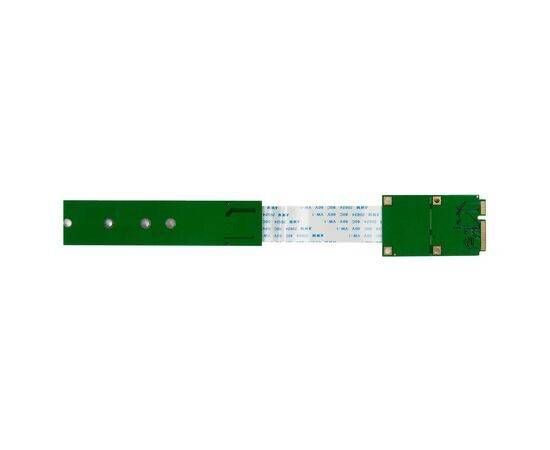 Переходник-удлинитель для SSD / Wi-Fi M.2 NVMe на mSATA  / NFHK N-MNA / N-PN08C, изображение 2