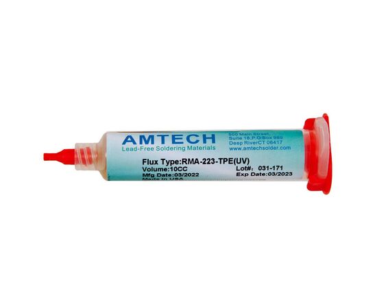 Флюс-паста Amtech RMA-223-TPE(UV) маленькая колба 10мл