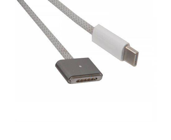 Зарядный кабель USB-C с магнитным разъемом MagSafe 3 Space Grey 2m / OEM, изображение 2