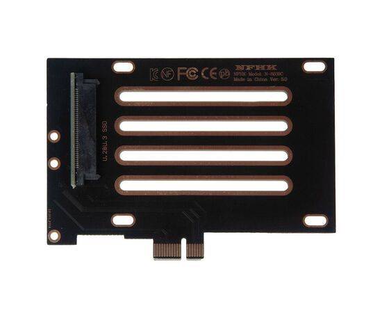 Плата расширения на 1 порт U.2 SFF-8639 на разъем PCIe x1 / NFHK N-8639C