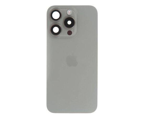 Задняя крышка в сборе iPhone 15 Pro натуральный титан / разбор