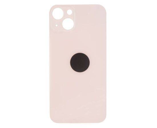 Заднее стекло iPhone 13 Big Hole розовый