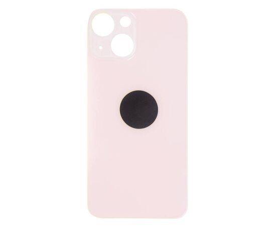 Заднее стекло iPhone 13 mini Big Hole розовый