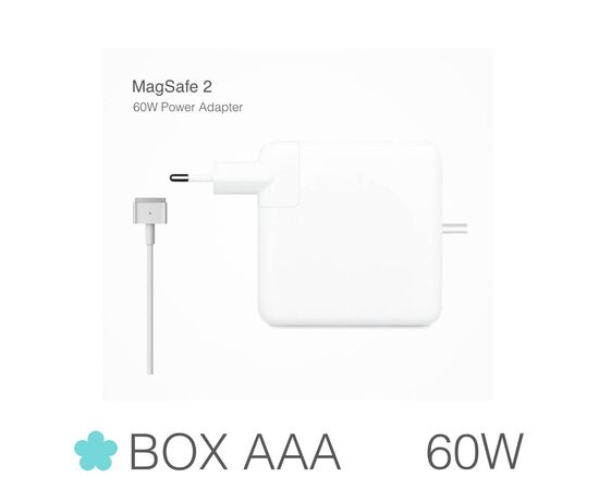 Блок питания для MacBook Pro 13 Retina 60W MagSafe 2 / BOX AAA