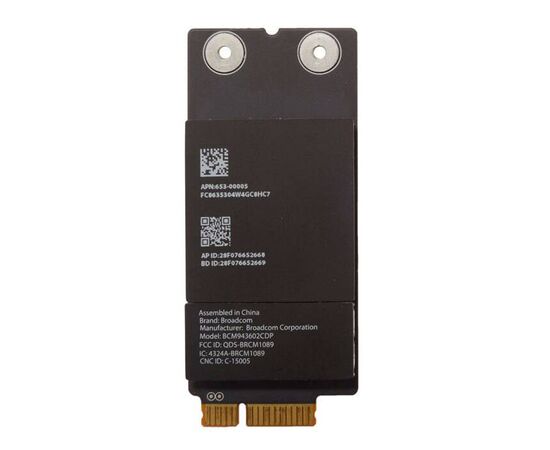 Плата WiFi-AirPort Bluetooth BCM943602CDP iMac 21 27 A1418 A1419 Late 2015 Mid 2017 661-02893 653-00005