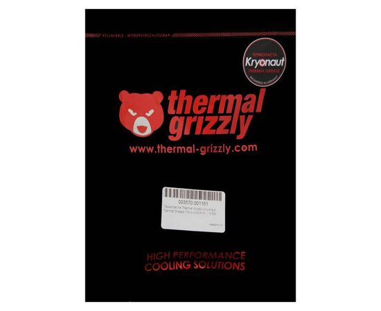 Термопаста Thermal Grizzly Kryonaut Thermal Grease TG-K-015-R-RU / 5.55г., изображение 2