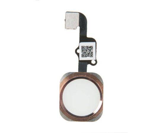 Кнопка HOME Touch ID iPhone 6S / 6S Plus розовое золото / 821-00487