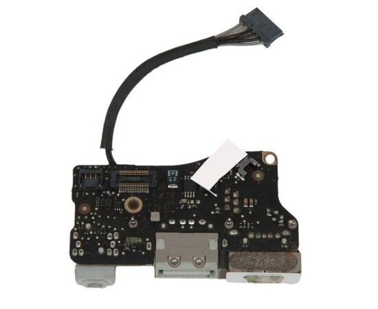 Плата I/O с разъемами Audio USB MagSafe MacBook Air 13 A1369 Late 2010 / 661-5792 820-2869 820-2861, изображение 2