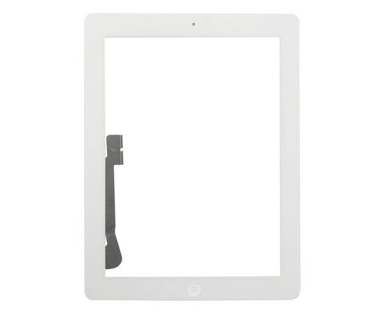 Тачскрин с кнопкой HOME iPad 4 / A1458 A1459 A1460 белый / OEM