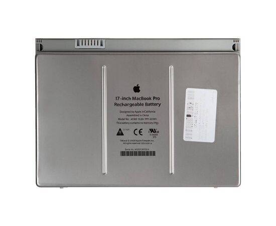 Аккумулятор MacBook Pro 17 A1151 A1212 A1229 A1261 63Wh 10.8V A1189 Mid 2006 - Late 2008 661-4618 661-4231 661-3974 020-5091-A / OEM, изображение 2