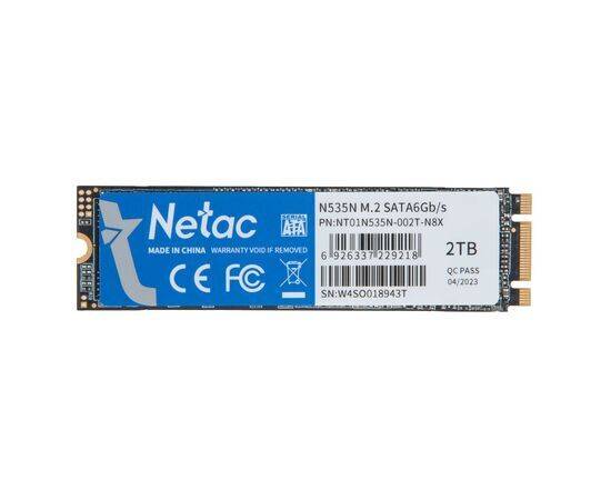 Твердотельный накопитель SSD M.2 SATA3 2280 2TB Netac N535N Series / NT01N535N-002T-N8X