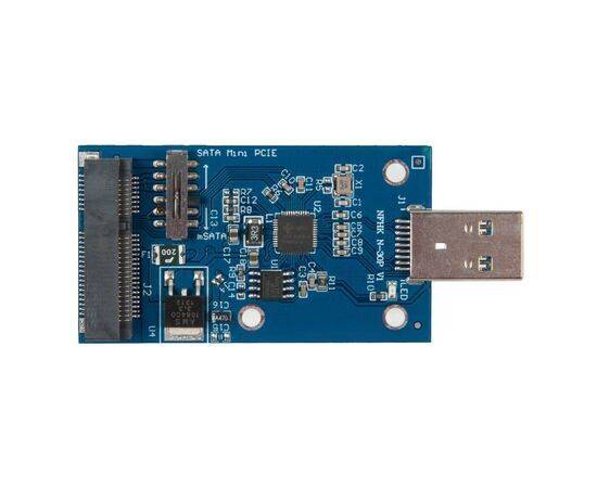 Переходник mSATA / SATA mini PCIe с разъемом USB 3.1 / NFHK N-30P