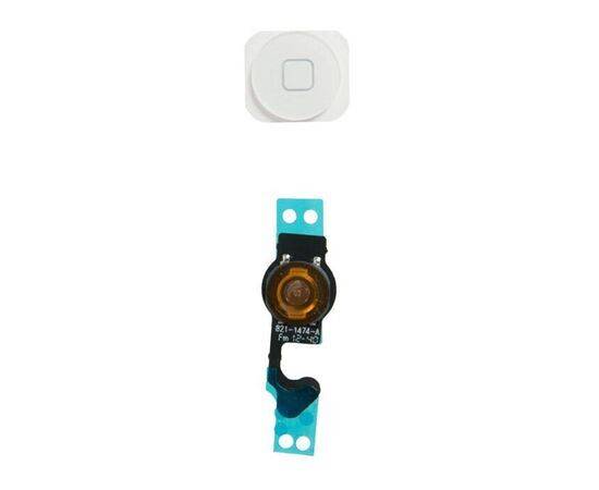 Кнопка HOME в сборе iPhone 5 белый / 821-1474