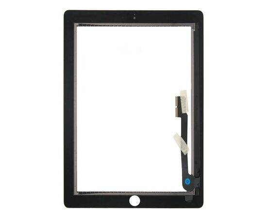 Тачскрин iPad 3 / iPad 4 черный / AAA, изображение 2