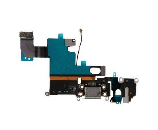 Шлейф зарядки нижний с аудио iPhone 6 серый / 821-1853, изображение 3