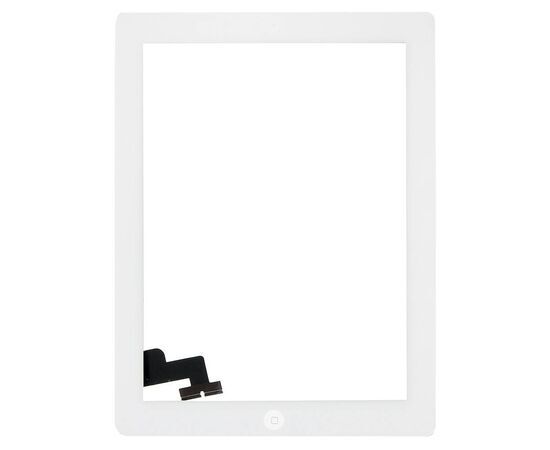 Тачскрин iPad 2 с кнопкой HOME / белый / AAA