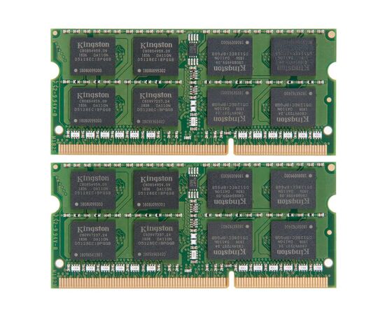 Оперативная память SO-DIMM DDR3 Kingston 16Gb kit 2x8GB PC-12800 - 1600MHz KVR16S11K2/16