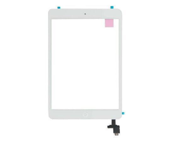 Тачскрин контроллер + кнопка HOME iPad mini / iPad mini 2 / белый / A1432 A1454 A1455 A1489 A1490 A1491 851-1579 / OEM