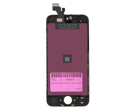 Дисплей в сборе iPhone 5 / AAA / черный, изображение 3