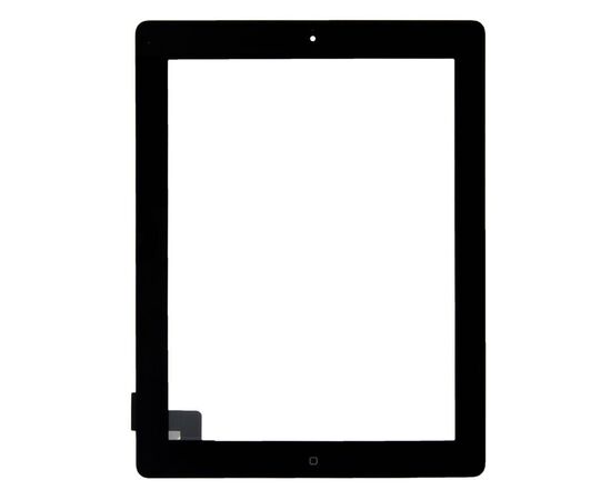 Тачскрин с кнопкой HOME iPad 2 / A1395 A1396 A1397 черный / OEM