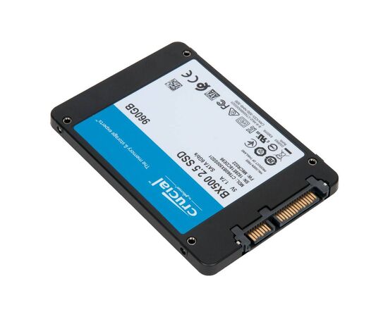 Твердотельный накопитель SSD 2.5 SATA3 960Gb Crucial BX500 CT960BX500SSD1, изображение 3