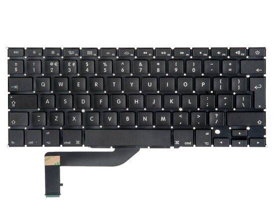 Клавиатура MacBook Pro 15 Retina A1398 Mid 2012 - Mid 2015 Г-образный Enter UK / AA