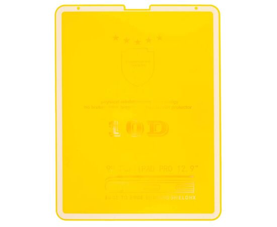 Защитное стекло iPad Pro 12.9 (2018) / iPad Pro 12.9 (2020) / 9H 10D / белый