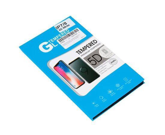 Защитное стекло Tempered Glass 9H Premium 5D iPhone 7 / 8 / белый