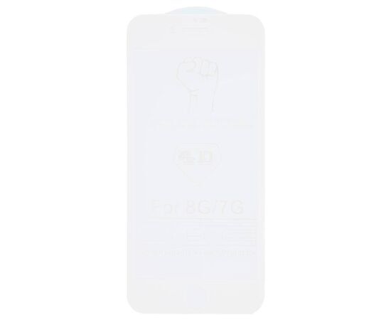 Защитное стекло Tempered Glass 9H Premium 5D iPhone 7 / 8 / белый, изображение 3