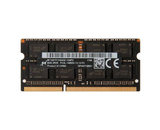 Оперативная память SO-DIMM DDR3L Micron 8Gb 1866MHz / MT16KTF1G64HZ-1G9P2