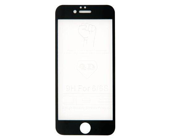 Защитное стекло Tempered Glass 9H Premium 5D iPhone 6 / 6S / черный, изображение 3