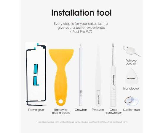 Аккумулятор NOHON iPad mini 5 / 5124mAh A2114 + набор для замены, изображение 2