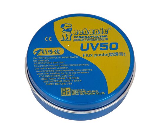 Флюс-паста Mechanic MCN-UV50 40г безгалогеновая