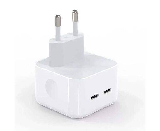 Адаптер блок питания 35W с двумя портами USB-C+C / OEM, изображение 2