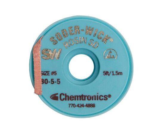 Оплетка для выпайки Chemtronics SODER-WICK SW18055 / 3.7mm - 1.5m