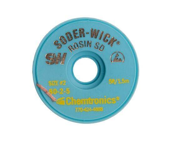 Оплетка для выпайки Chemtronics SODER-WICK SW18025 / 1.5mm - 1.5m