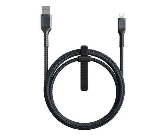 Кабель NOMAD Kevlar Lightning ↔ USB 3м черный